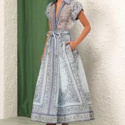 Jurken & Jumpsuits Dames*Kamilla - Trendy en luchtige zomerjurk voor dames