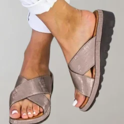 Damesschoenen*Kamille - Comfortabele zomerse damesslippers