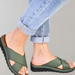 Damesschoenen*Kamille - Comfortabele zomerse damesslippers