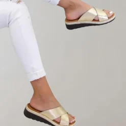 Damesschoenen*Kamille - Comfortabele zomerse damesslippers