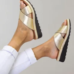 Damesschoenen*Kamille - Comfortabele zomerse damesslippers