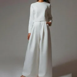 Sets Dames*KAMIYAH - Elegante zomerse tweedelige palazzo set