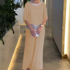 Sets Dames*Karin - Verfijnde Dames Twee-Piece Set voor de Zomer