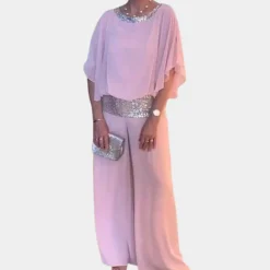 Sets Dames*Karin - Verfijnde Dames Twee-Piece Set voor de Zomer