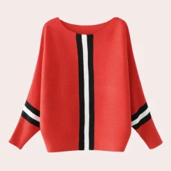 Truien & Vesten Dames*Karine - Dames zomertrui met minimalistische streep