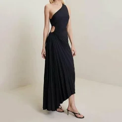 Jurken & Jumpsuits Dames*KARSYN - Elegante geplooide zomerjurk