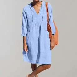Jurken & Jumpsuits Dames*Karyl - Zomerjurk midi voor dames - Perfect voor Lente en Zomer