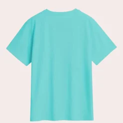 Topjes & Shirts Dames*Kati - Speels kat & pompoen grafisch zomers shirt