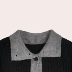 Truien & Vesten Dames*KATRINE - Trendy Zomerse Trui voor Dames Zwart