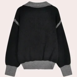 Truien & Vesten Dames*KATRINE - Trendy Zomerse Trui voor Dames Zwart