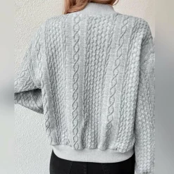 Truien & Vesten Dames*KATYA - Casual zomer vest Grijs