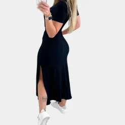 Jurken & Jumpsuits Dames*Katya - Modieuze Zomerjurk met Luipaardprint