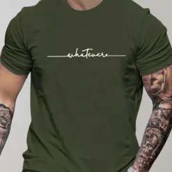 Shirts Heren*Kay - Casual heren t-shirt met ronde hals voor de zomer