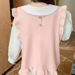 Truien & Vesten Dames*KEIANDRA - Modieus Gebreid Zomervest voor Dames Roze