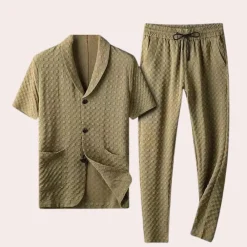 Sets Heren*Kelvin - Stijlvol herenoverhemd en -broek voor de zomer