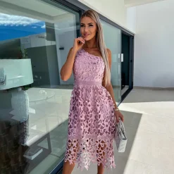 Jurken & Jumpsuits Dames*KENDRA - Modieuze zomerse midi jurk