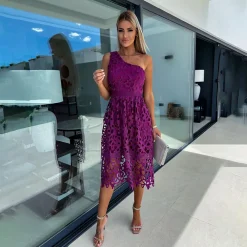 Jurken & Jumpsuits Dames*KENDRA - Modieuze zomerse midi jurk