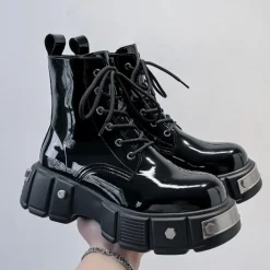 Schoenen Heren*KENNETH - Klassieke Zomerlaarzen voor Heren Zwart