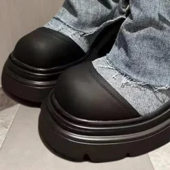 Damesschoenen*KEONA - Stijlvolle Denim Laarzen voor Dames - Perfect voor de Zomer