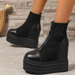 Damesschoenen*KEVLYN - Moderne Enkellaarzen voor Dames - Zomerse Stijl