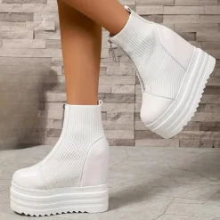 Damesschoenen*KEVLYN - Moderne Enkellaarzen voor Dames - Zomerse Stijl