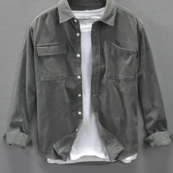 Jassen Heren*Kian - Klassieke Herensjas met Functionele Zakken voor de Zomer