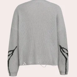 Truien & Vesten Heren*KIANO - Luxe Gebreide Zomerse Trui voor Heren Grijs