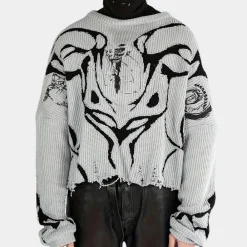 Truien & Vesten Heren*KIANO - Luxe Gebreide Zomerse Trui voor Heren Grijs