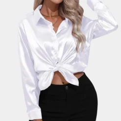 Blazers & Blouses Dames*Kira - Tijdloze elegante damesblouse voor de zomer