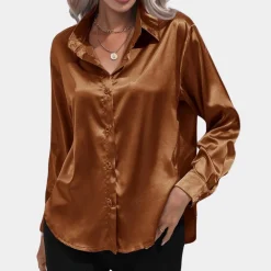 Blazers & Blouses Dames*Kira - Tijdloze elegante damesblouse voor de zomer