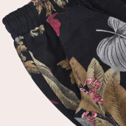 Broeken & Rokken Dames*Kirsi - Elegante wijde zomerbroek met bloemenprint