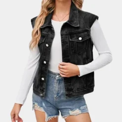 Truien & Vesten Dames*Klassiek damesvest voor de zomer