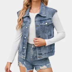 Truien & Vesten Dames*Klassiek damesvest voor de zomer