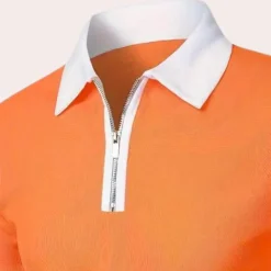 Shirts Heren*Klassiek heren T-shirt voor de zomer Oranje