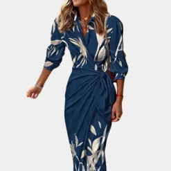 Jurken & Jumpsuits Dames*Kleurrijke zomerse damesjurk