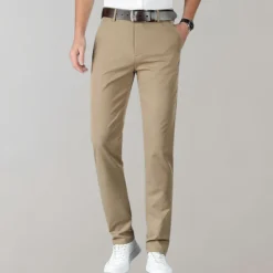 Broeken Heren*Konrad - Slimme casual chino broek voor de zomer