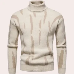 Truien & Vesten Heren*Kostas - Warme coltrui voor heren met stijlvolle look