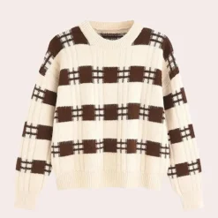 Truien & Vesten Dames*Kronid - Comfortabele zomerse trui voor dames Khaki