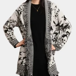 Truien & Vesten Dames*LACINDA - Modieus Zomervest voor Dames Zwart