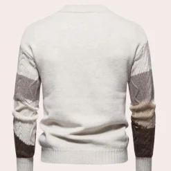 Truien & Vesten Heren*Ladislau - Modieuze gebreide zomerse trui voor heren