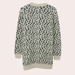 Truien & Vesten Dames*Laila - Zomerse cardigan met lange mouwen en print voor dames Abrikoos