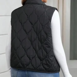 Truien & Vesten Dames*LAILANI - Multifunctioneel Zomervest voor Dames Zwart