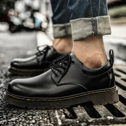 Schoenen Heren*LANCE - Heren comfortabele casual zomerschoenen Zwart