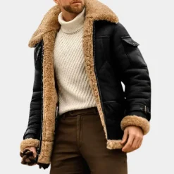 Leren Jassen Heren|Jassen Heren*Lancelot - Warm en stijlvol herenjack