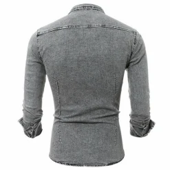 Shirts Heren*LARRY - Casual lange mouwen zomershirt