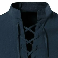 Shirts Heren*LASZLO - Elegant V-hals shirt voor de Zomer