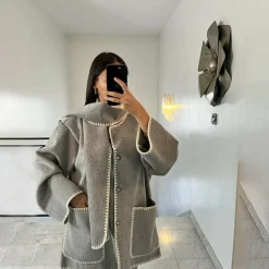 Jassen Dames*LATRICE - Elegante zomerjas met sjaal