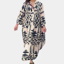 Jurken & Jumpsuits Dames*Laura - Elegante maxi-jurk voor dames, perfect voor de zomer