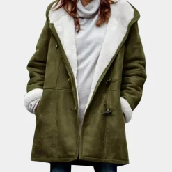 Jassen Dames*Lavinia - Lange winterjas voor dames