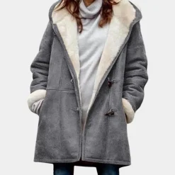 Jassen Dames*Lavinia - Lange winterjas voor dames